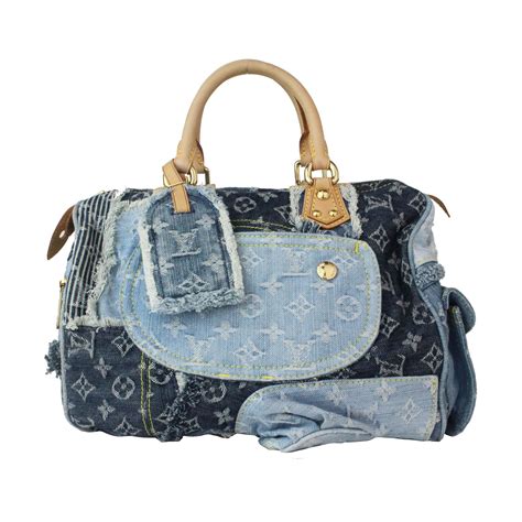 louis vuitton green denim bag|Louis Vuitton denim bag collection.